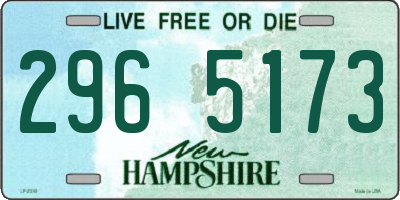 NH license plate 2965173
