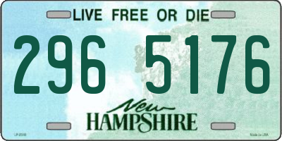 NH license plate 2965176