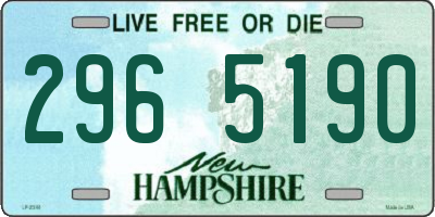 NH license plate 2965190