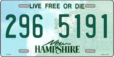 NH license plate 2965191