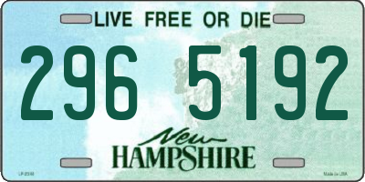 NH license plate 2965192