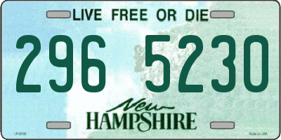 NH license plate 2965230