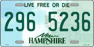 NH license plate 2965236