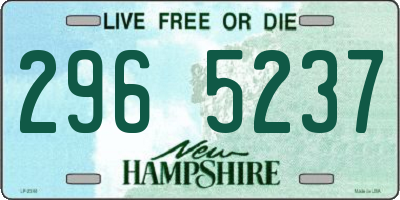 NH license plate 2965237