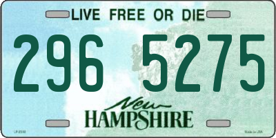 NH license plate 2965275