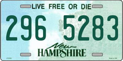 NH license plate 2965283