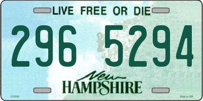 NH license plate 2965294