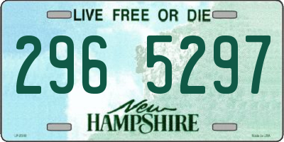 NH license plate 2965297