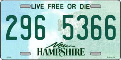NH license plate 2965366