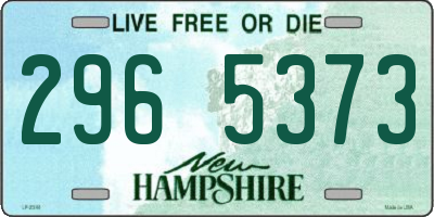 NH license plate 2965373