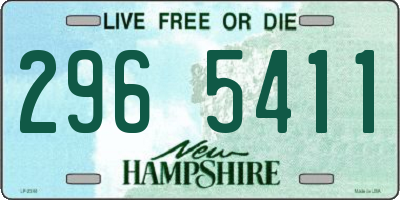 NH license plate 2965411