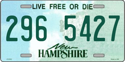 NH license plate 2965427