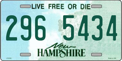 NH license plate 2965434