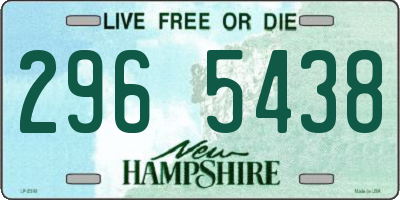 NH license plate 2965438