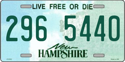 NH license plate 2965440