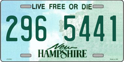 NH license plate 2965441