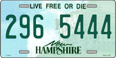 NH license plate 2965444