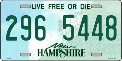 NH license plate 2965448