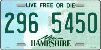 NH license plate 2965450