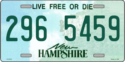 NH license plate 2965459