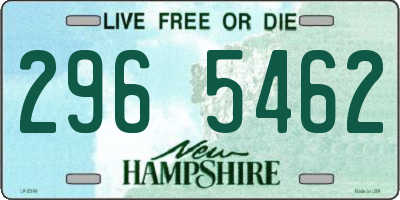 NH license plate 2965462