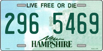 NH license plate 2965469
