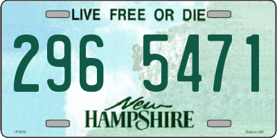 NH license plate 2965471