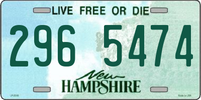 NH license plate 2965474
