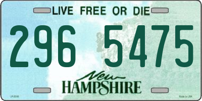NH license plate 2965475