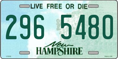 NH license plate 2965480
