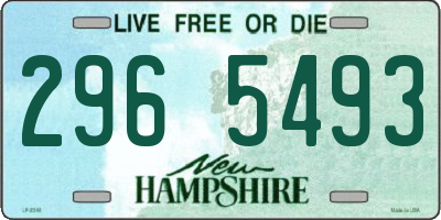 NH license plate 2965493