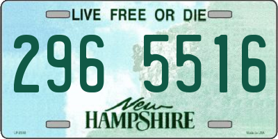 NH license plate 2965516