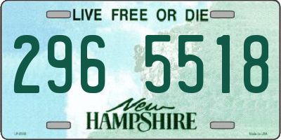NH license plate 2965518