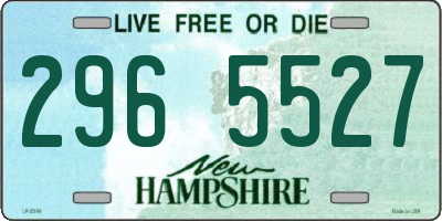 NH license plate 2965527