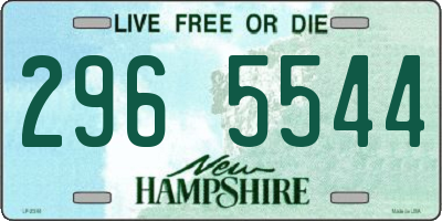 NH license plate 2965544