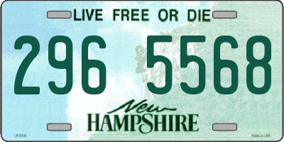 NH license plate 2965568