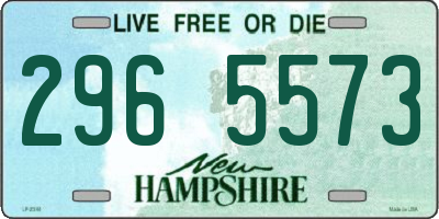 NH license plate 2965573