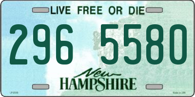 NH license plate 2965580