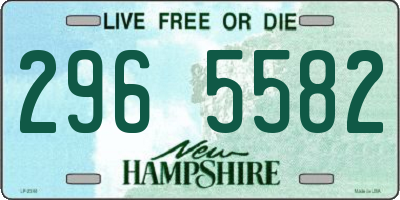 NH license plate 2965582