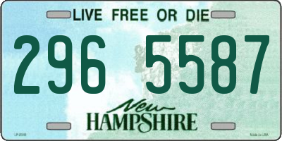 NH license plate 2965587