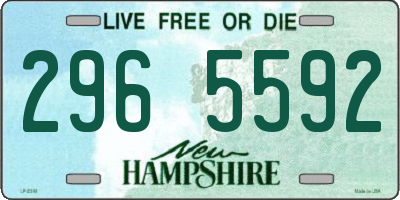 NH license plate 2965592