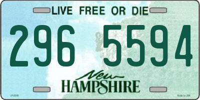 NH license plate 2965594