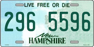 NH license plate 2965596