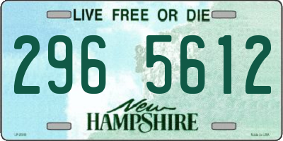 NH license plate 2965612