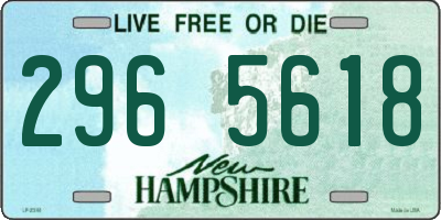 NH license plate 2965618