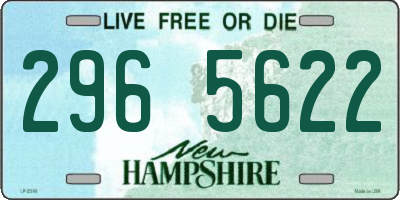 NH license plate 2965622