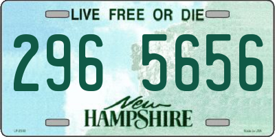 NH license plate 2965656