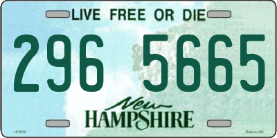 NH license plate 2965665
