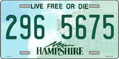 NH license plate 2965675