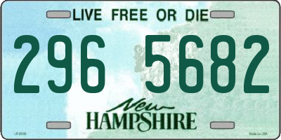 NH license plate 2965682